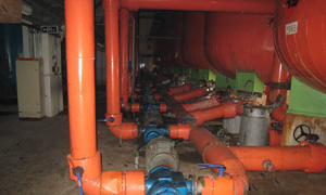 粘胶双螺杆泵现场